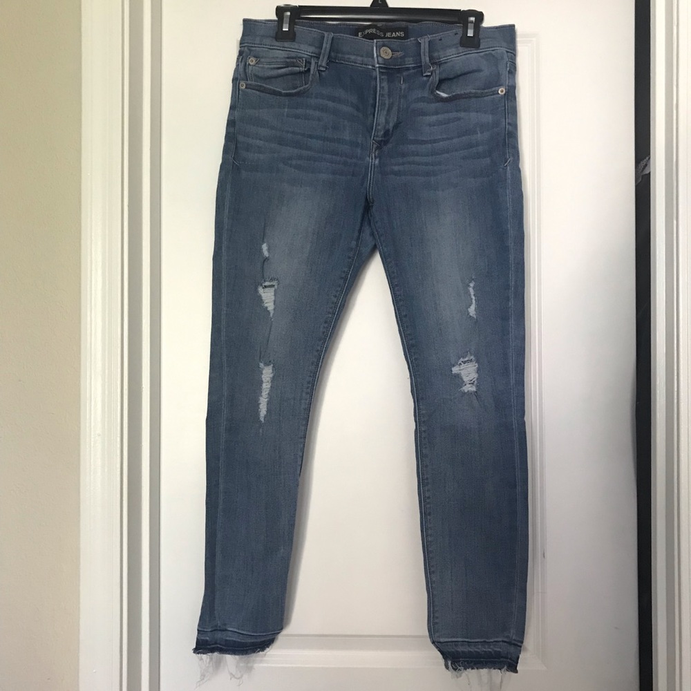 Express cropped legging jeans!